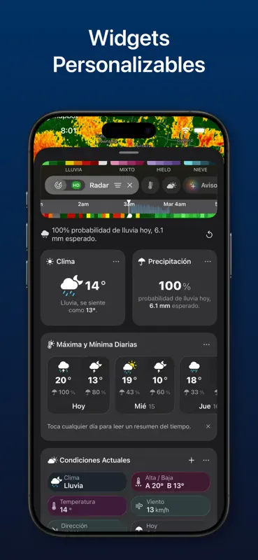 Storm Radar: mapa del tiempo screenshot 8 of 10