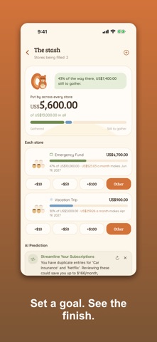 Waisly: Money & Budget Tracker iPhone screenshot