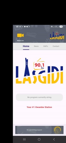 Lasgidi 90.1 FM App screenshot