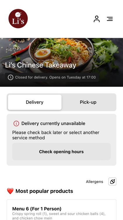 Li’s Chinese Takeaway