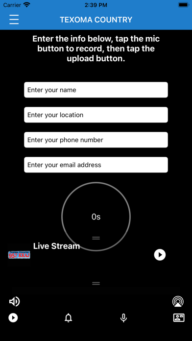 95.7 KKAJ Screenshot