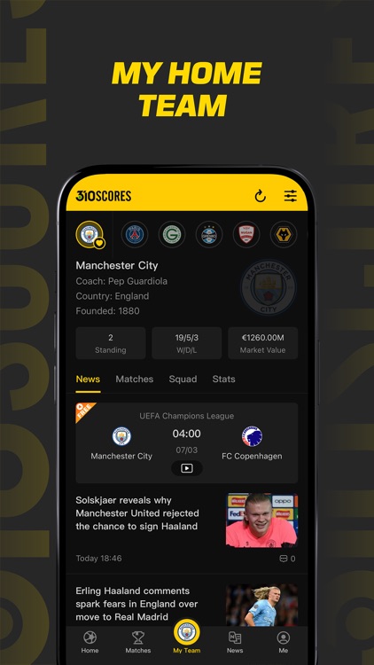 310Scores: Live Scores & News