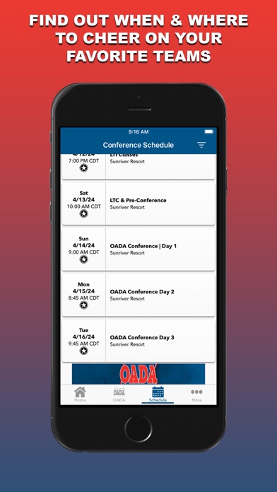 OADA - Oregon AD Association Screenshot