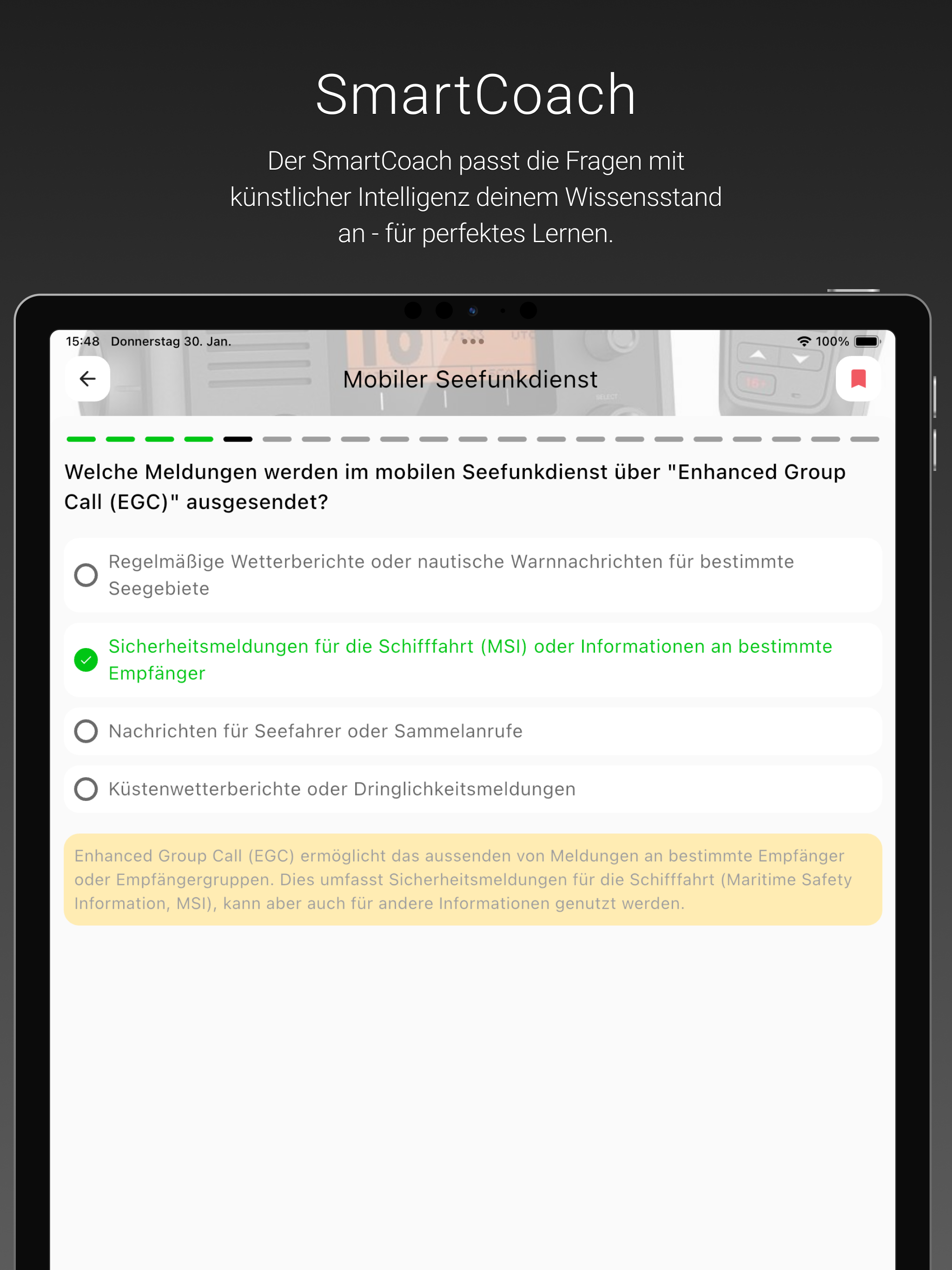 Seefunk: SRC, LRC & UBI Fragen screenshot 12
