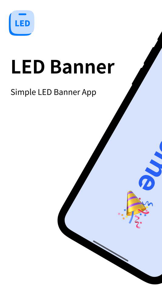 #1. LED Banner - Basic (iOS) Podle: SooRyong Hyun