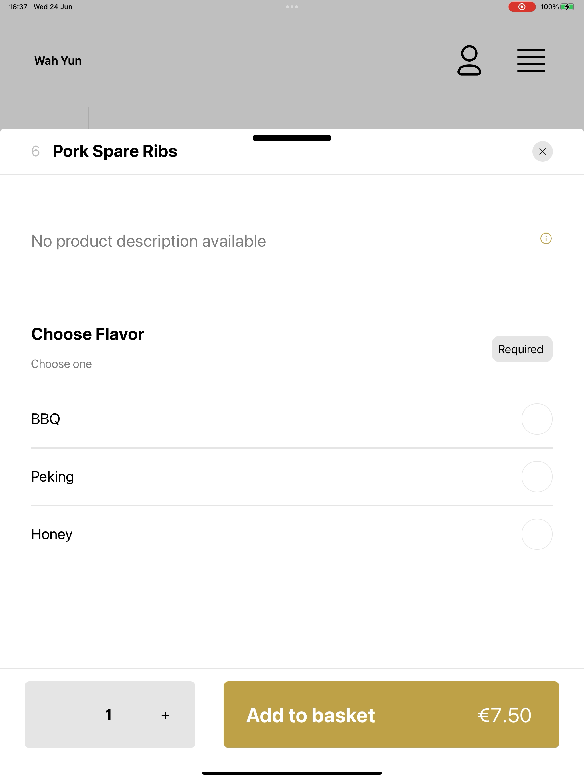 Wah yun Chinese Restaurant screenshot 16