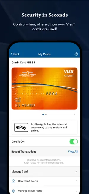 America First Credit Union screenshot 2