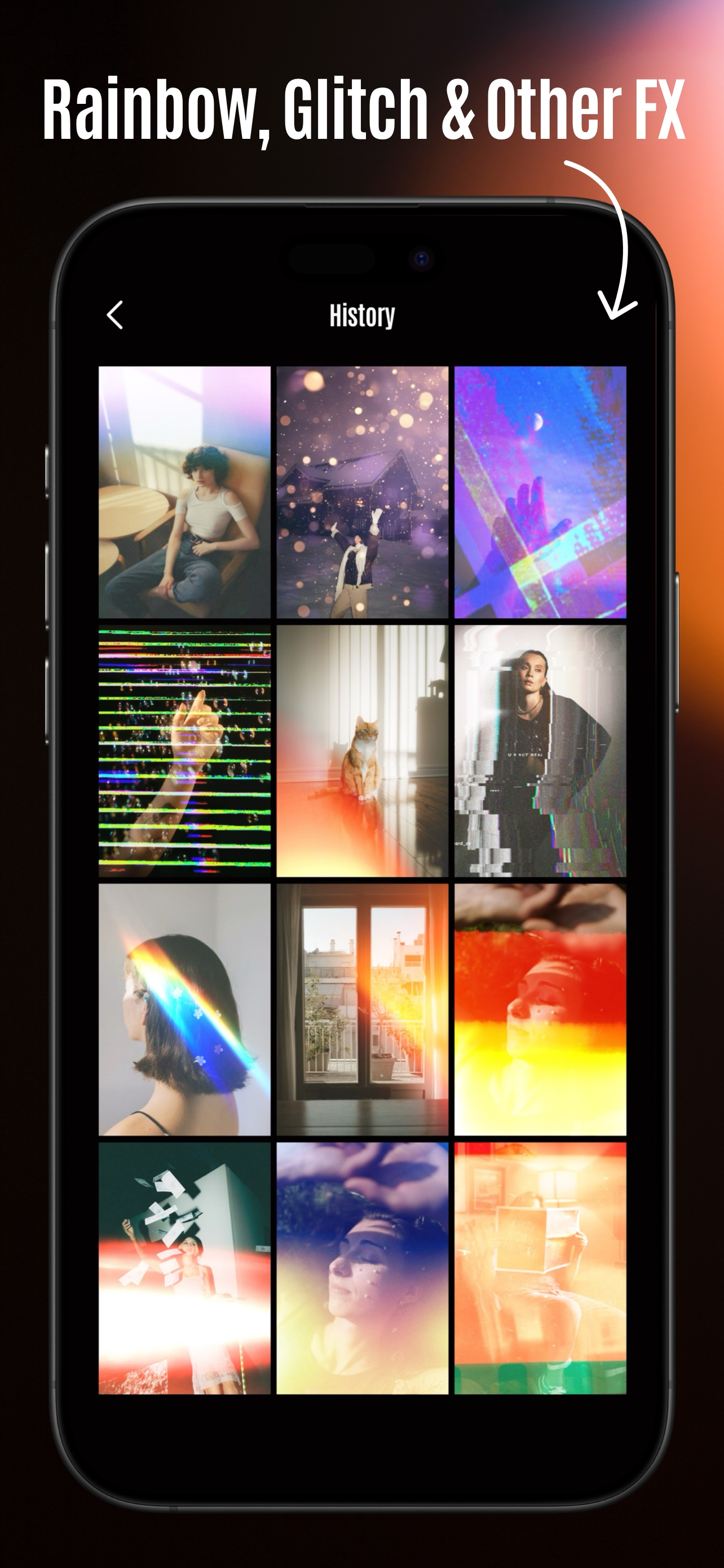 Light Leak Cam - Retro Filters screenshot 3
