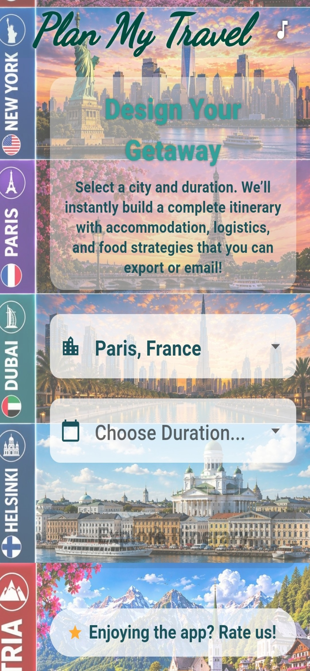 Plan My Travel - Itinerary screenshot 7