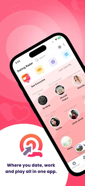 ClickU: Date. Work. Play. screenshot 1