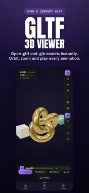 GLTF Viewer · Convert OBJ/STL screenshot 1