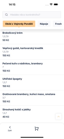 Jídlo z Vejmrdy screenshot