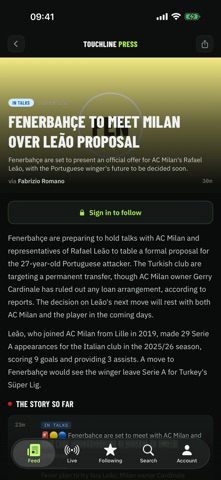 Touchline Press Screenshot 2 of 6