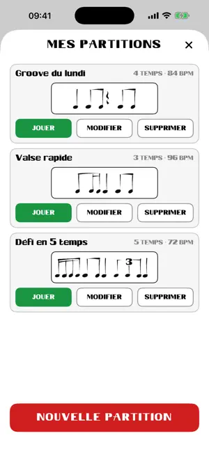 DrumSNotes screenshot 2