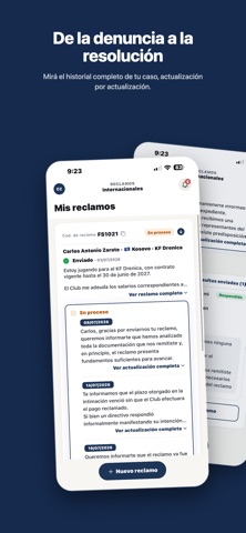 Reclamos Internacionales Screenshot 4 of 5