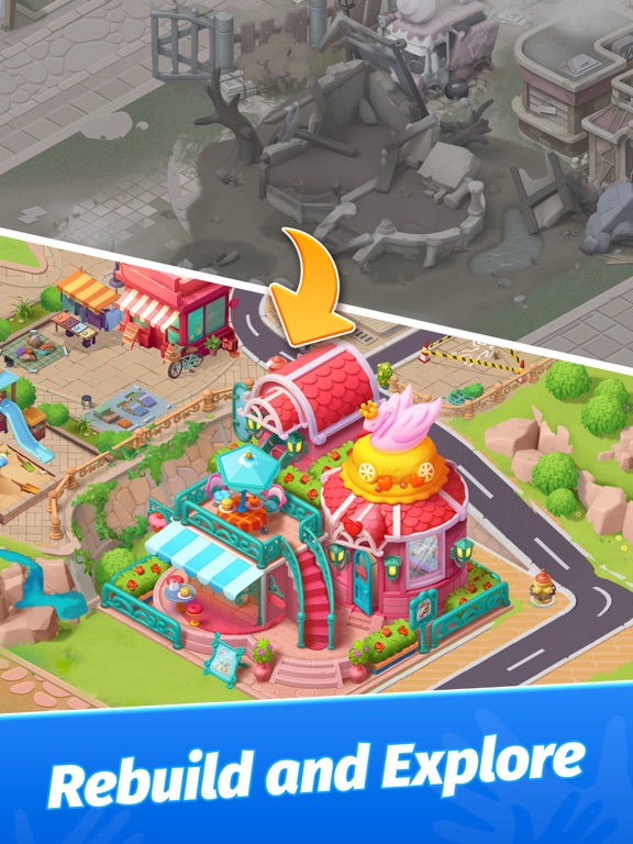 Mystery Town - Merge & Cases iPad screenshot 7 - Games app