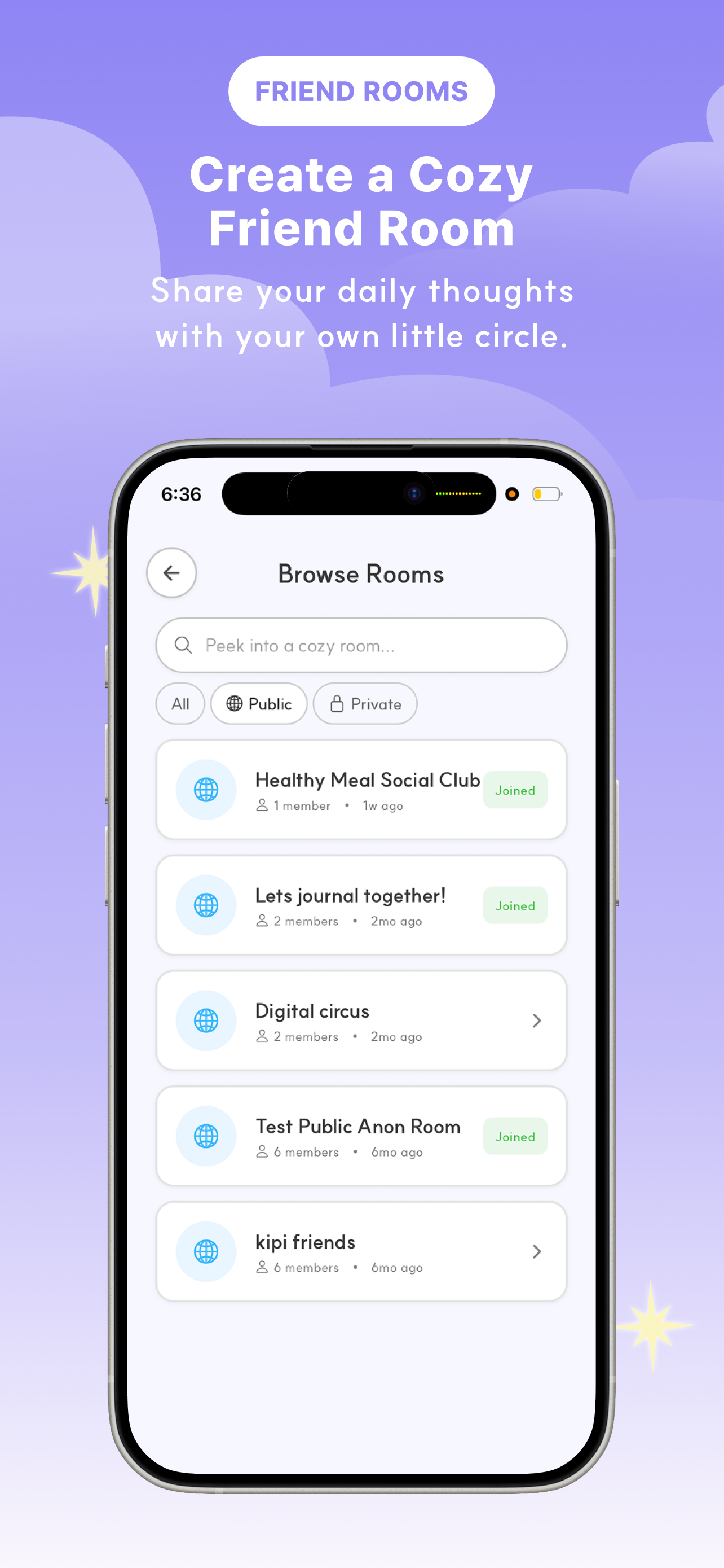 Kipi: Mood Diary with Friends screenshot 5
