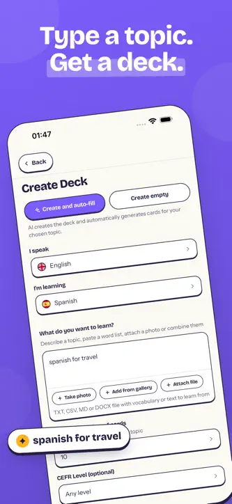 Vocards: Vocabulary Flashcards screenshot 7