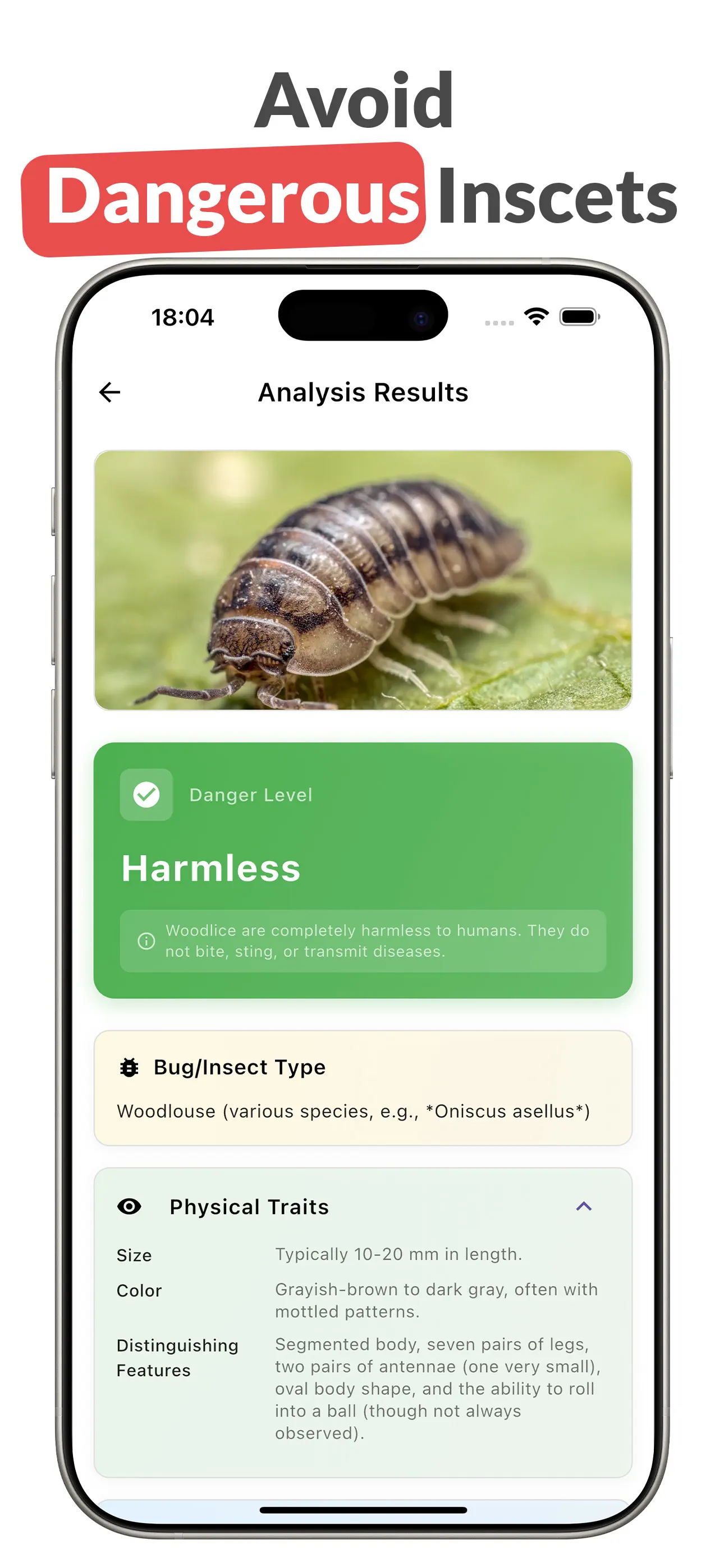 #5. Insects ID: Bug Identifier (iOS) Ved: Isuru Lakmal