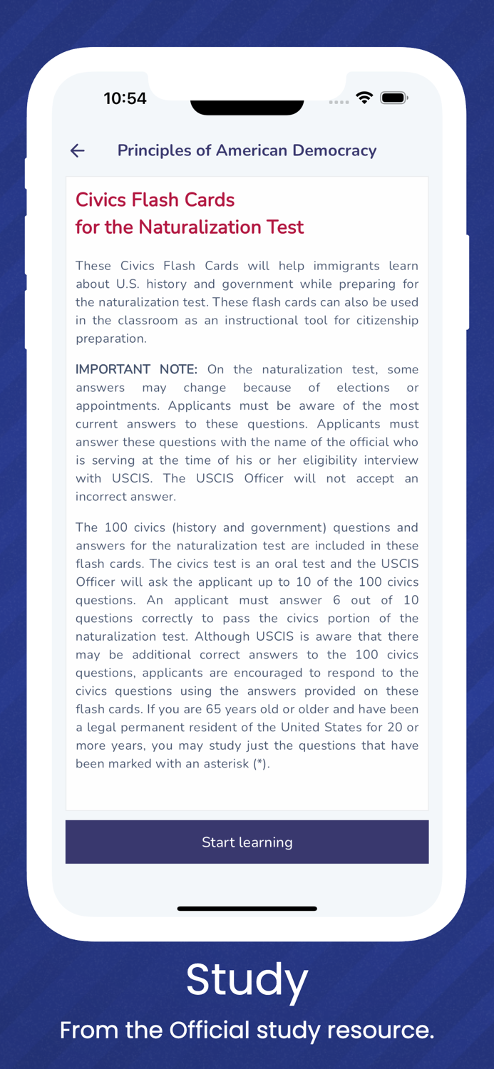 US Naturalization Test 2025