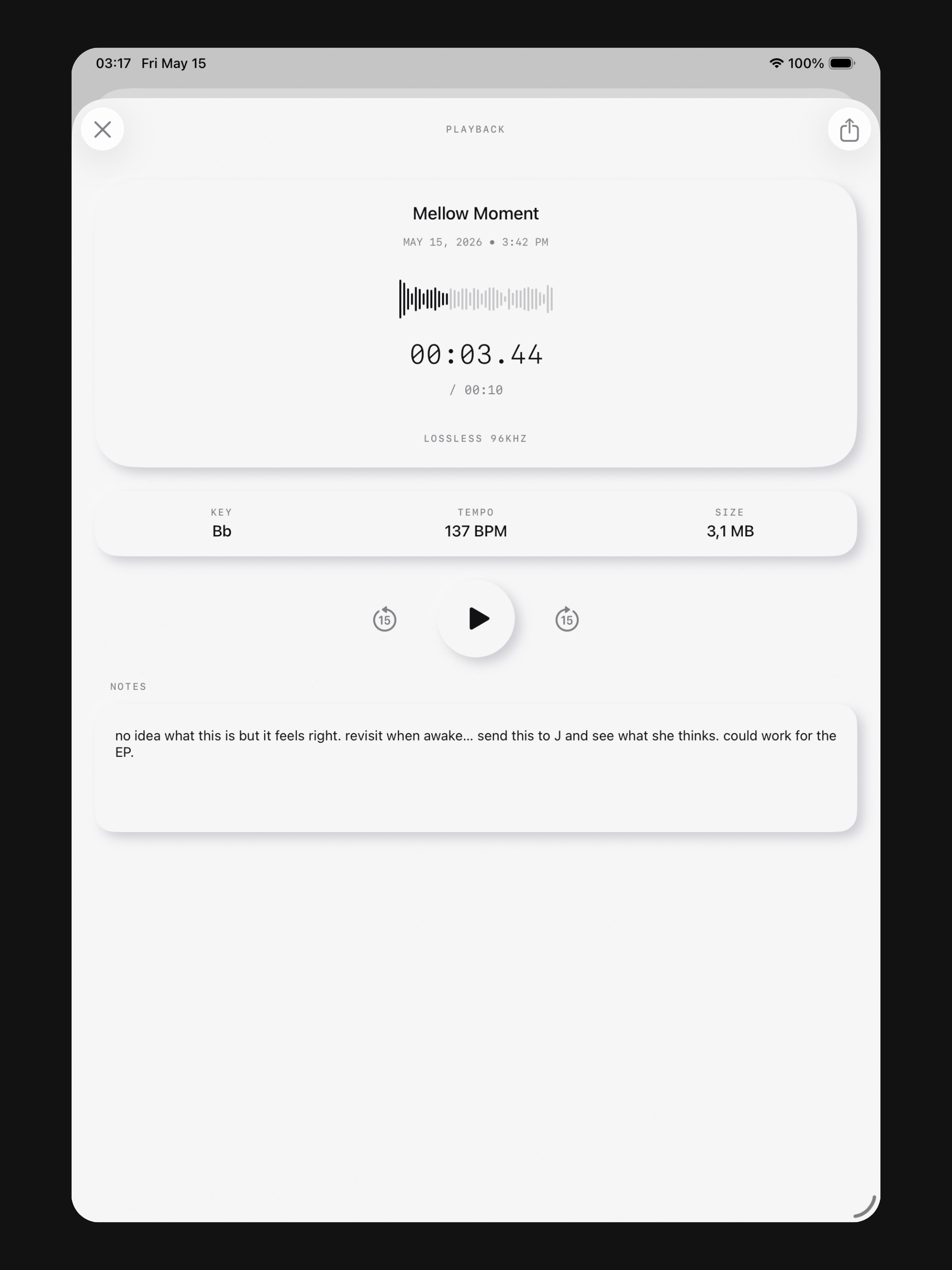Aura – Vocal Notes for Artists screenshot 10