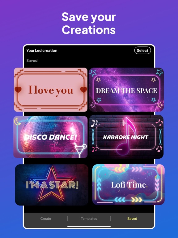 LED Scroller and Text Banner iPad screenshot 7 - Utilities app