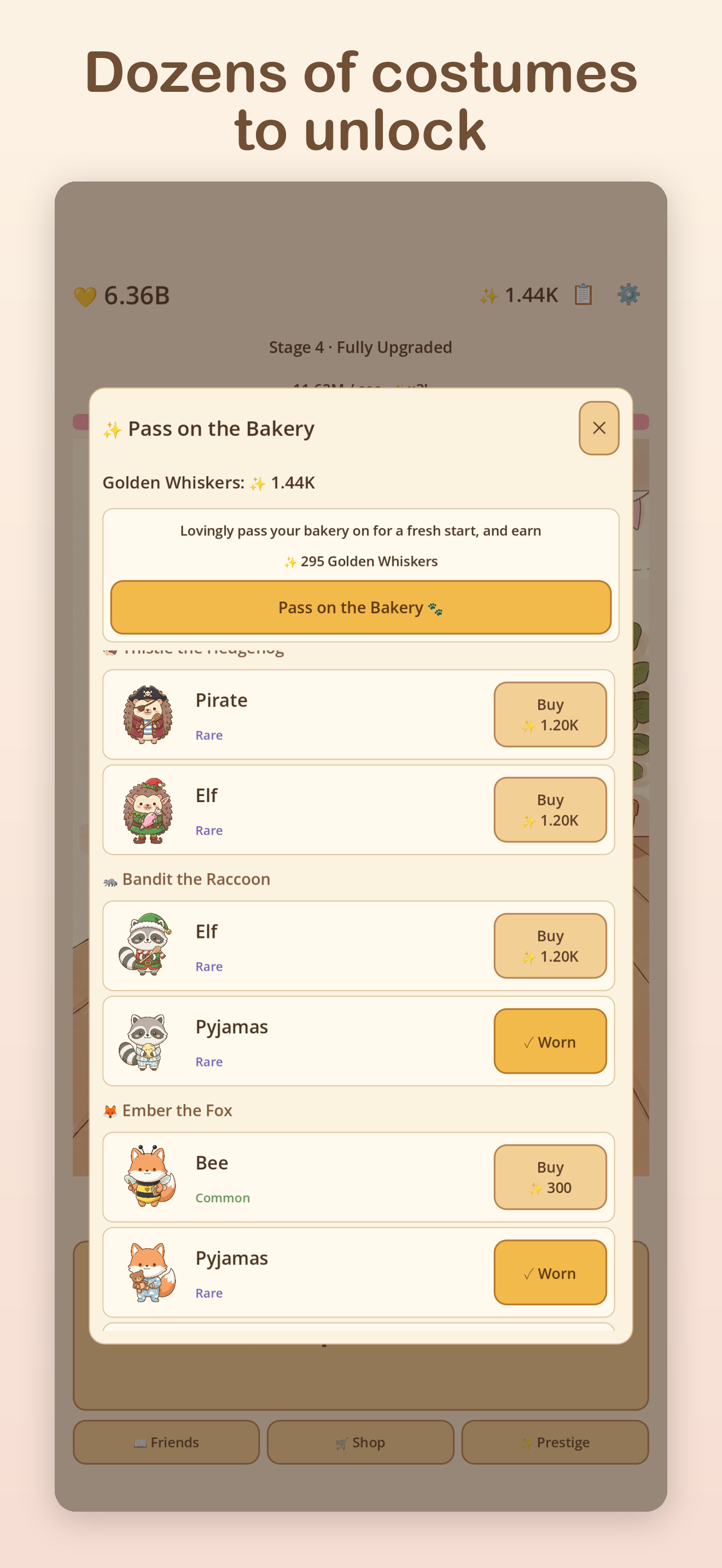 Cozy Whiskers Bakery: Cats screenshot 4