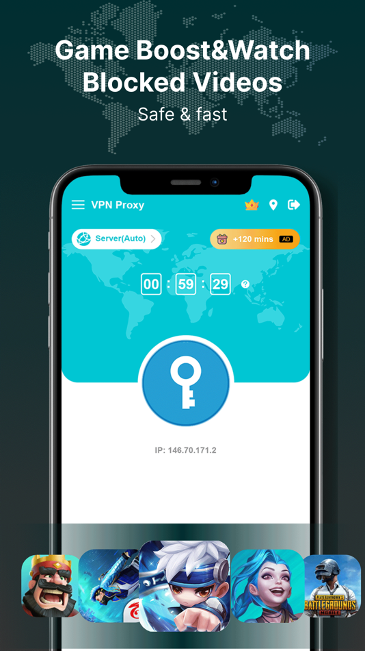 #5. VPN ProxyAV (iOS) 由: Di Touch Media Limited