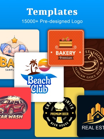 Logo Maker, Logo Creator iPad screenshot