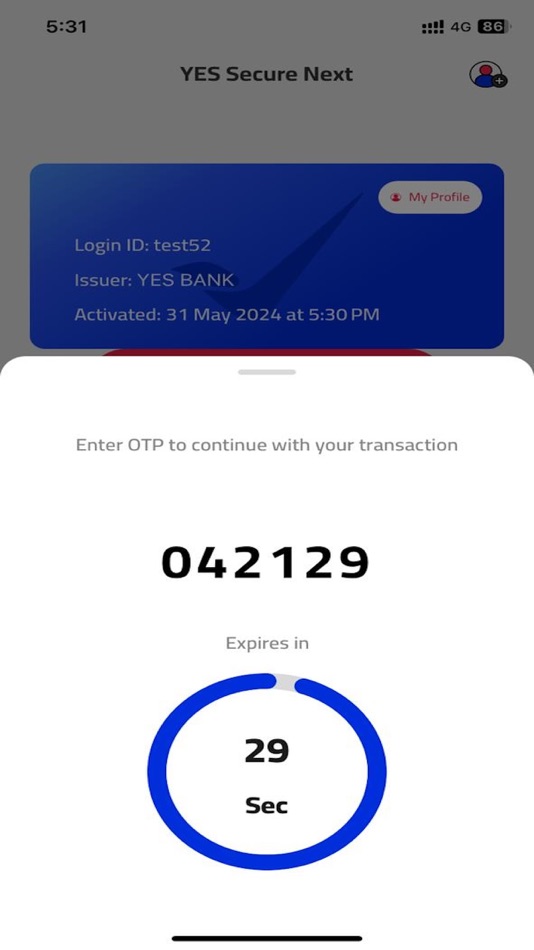 #4. Yes Secure Next (iOS) Podle: Yes Bank Limited