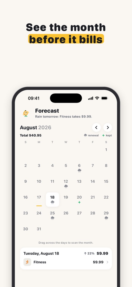 Canceled: Subscription Manager screenshot 5