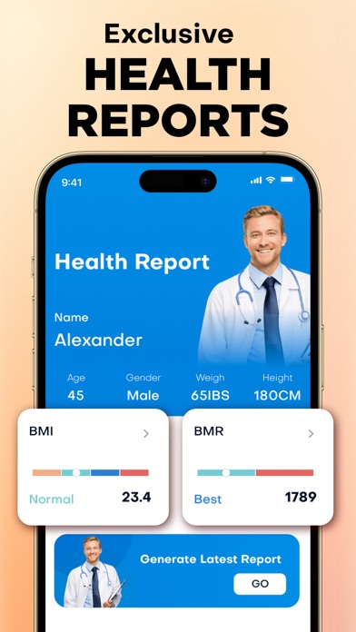 PulsePro:heart&blood monitor Screenshot