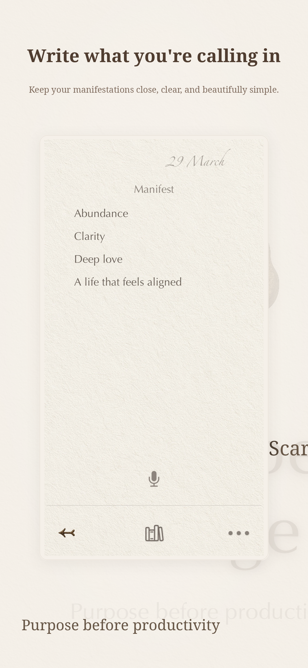 Journal: Scarloe & Sage screenshot 5