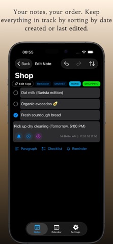 Tags & Notes screenshot