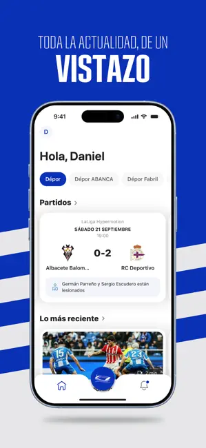 RCDeportivo iPhone screenshot 2