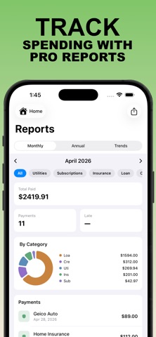 Bill Docket: Manual Tracking Screenshot 4 of 6
