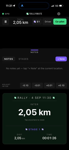 RallyMate: Rally Tripmeter Screenshot 6 of 7