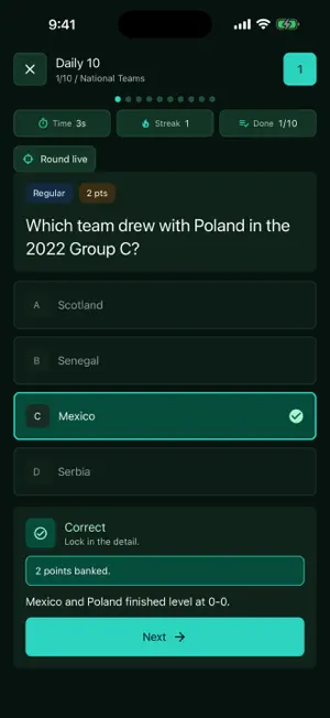 Football Trivia - PitchLore screenshot 3