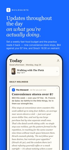 BuildSaints iPhone screenshot