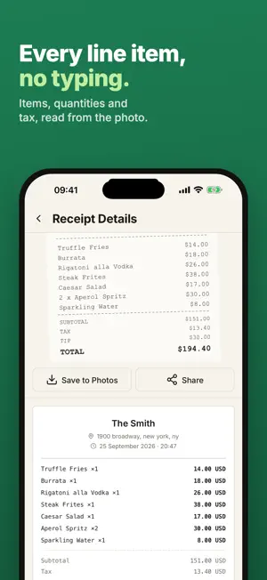 Split Scan: AI Receipt Scanner screenshot 2