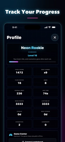 Swipe Escape: Neon Run Screenshot 7 of 7