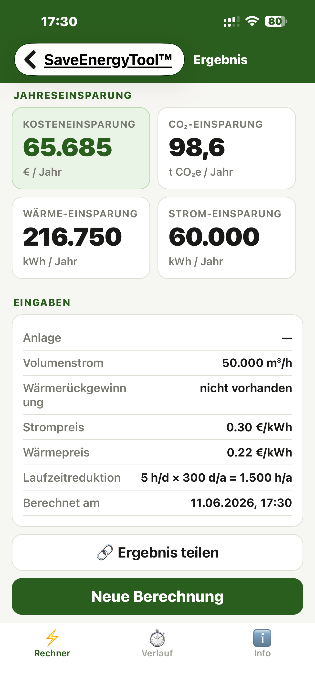 SaveEnergyTool screenshot 3