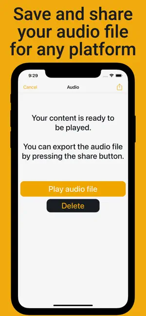 Convert Text to Audio - Botz screenshot 4