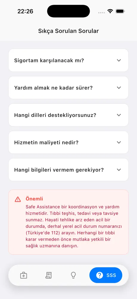 Safe Assistance Support screenshot 4