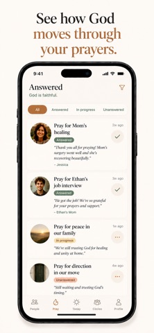 Lift: Pray for People You Love iPhone screenshot