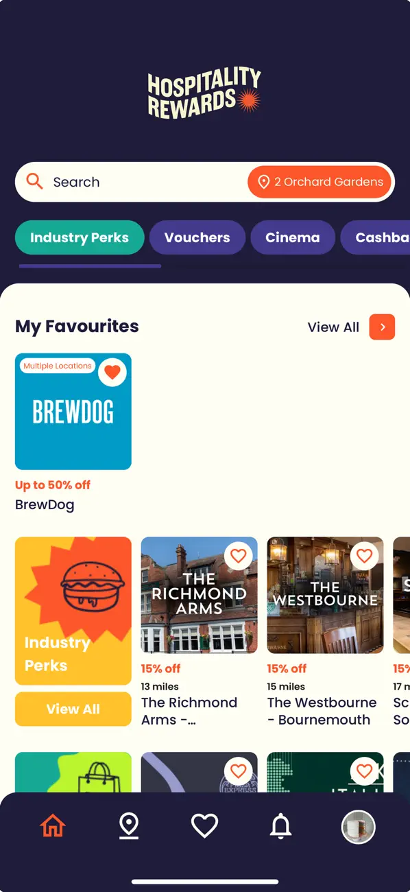 Screenshot #1 pour Hospitality Rewards