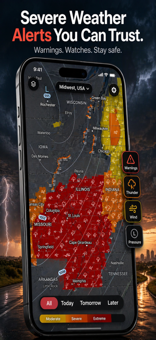 Weather Radar: Storm Tracker Screenshot 6 of 10