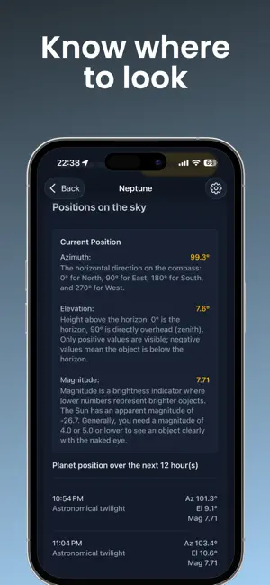 Beautiful Planets: Sky Finder screenshot 4
