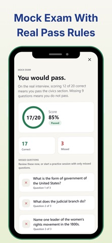 Citizen Ready: USCIS Prep Screenshot 2 of 6