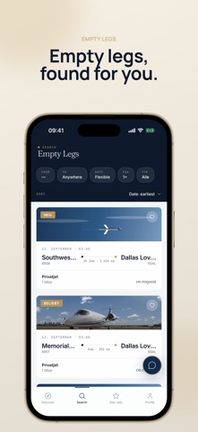 PrivJet Empty Leg Concierge Screenshot 2 of 4